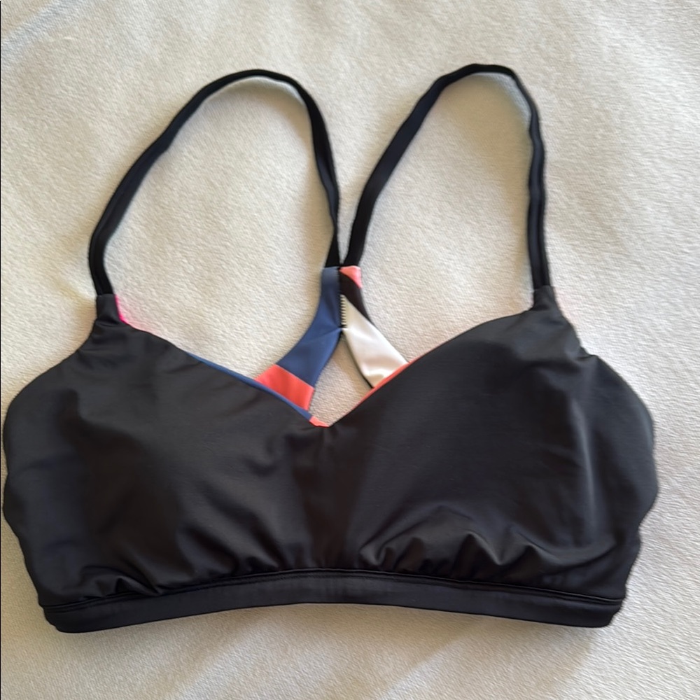 Avia Reversible Swim Bikini top and bottom black & stripes - Picture 2 of 15